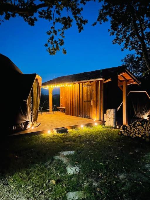 Dome Insolite Cedre Jacuzzi Et Petits Dejeuners Inclus Lagraulet-du-Gers Exterior foto