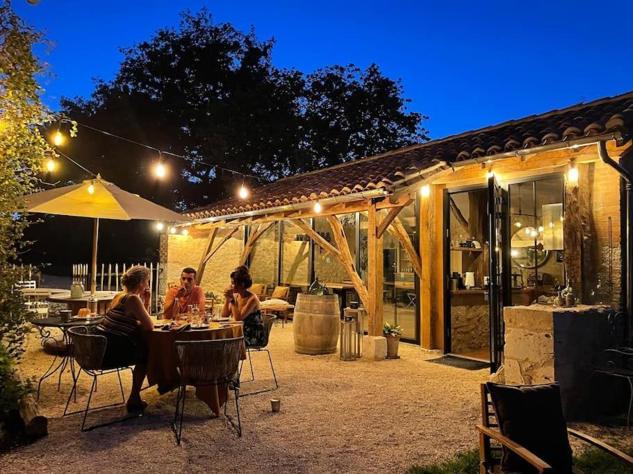 Dome Insolite Cedre Jacuzzi Et Petits Dejeuners Inclus Lagraulet-du-Gers Exterior foto
