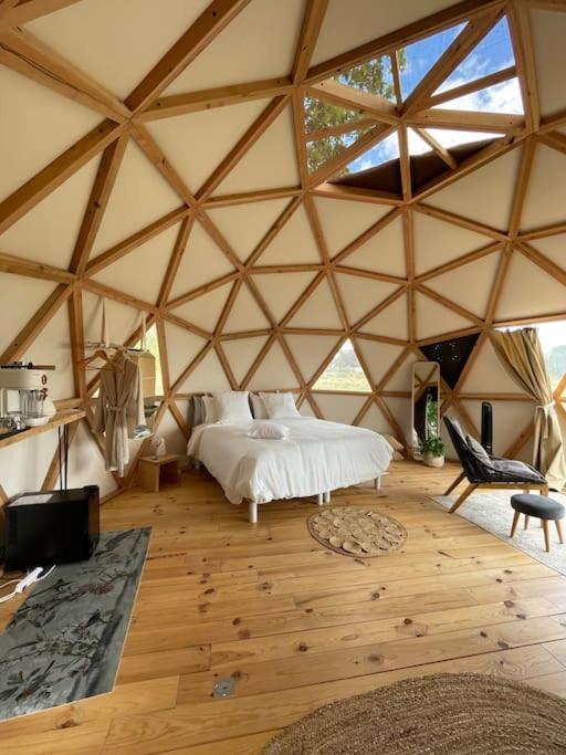 Dome Insolite Cedre Jacuzzi Et Petits Dejeuners Inclus Lagraulet-du-Gers Exterior foto